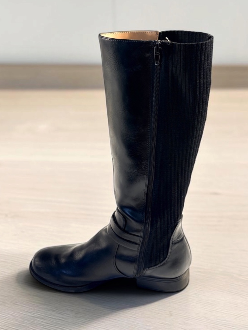 Life Stride X-Anita Knee High Riding Boots Black Tall 7.5 - Picture 4 of 16